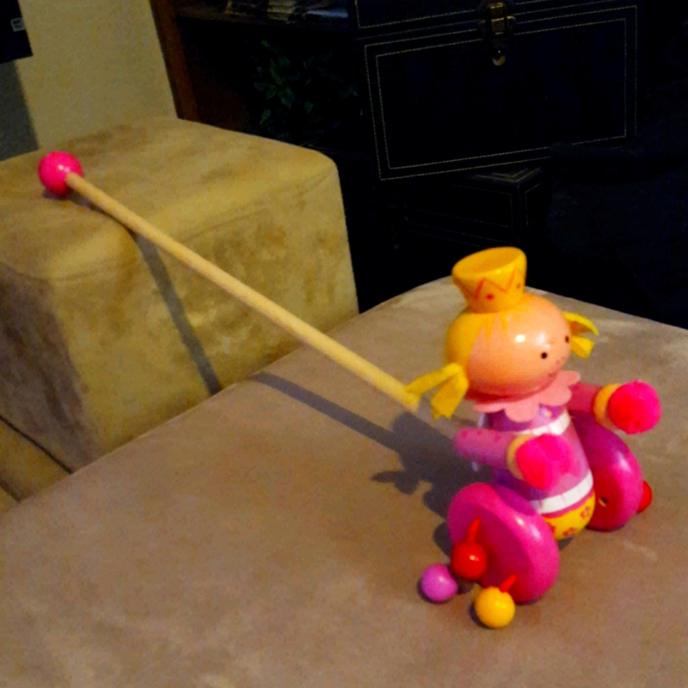 Push Toy Clown.
